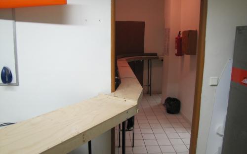 Stavba sst. Brod - kontrola sestavení stanice a navazující trati