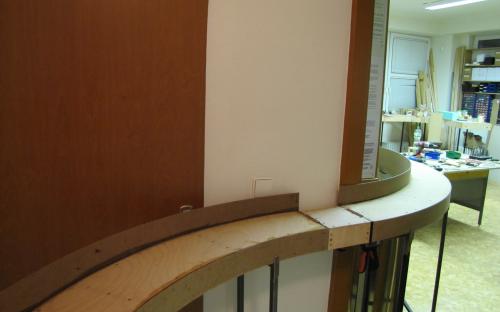 První sestavení dílů celé trati - r. 2011