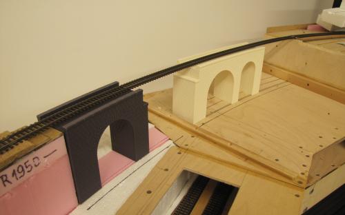 Kompletní sada 3D výtisků kamenné části mostu pod hradem v Ledči