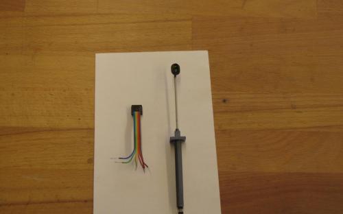 Hotový prototyp návěstidla předvěsti (bez žebříku)