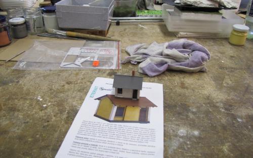 Téměř hotový domek ze stavebnice - kroužek pro nejmenší (Niky H. -  9 let)